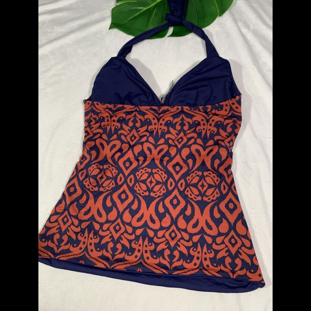 NEW Tommy Bahama Ikat Diamonds Tankini Top XS - Picture 9 of 12